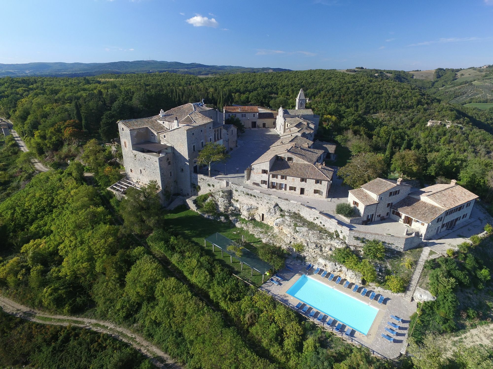 オルヴィエート Castello Di Titignanoヴィラ エクステリア 写真