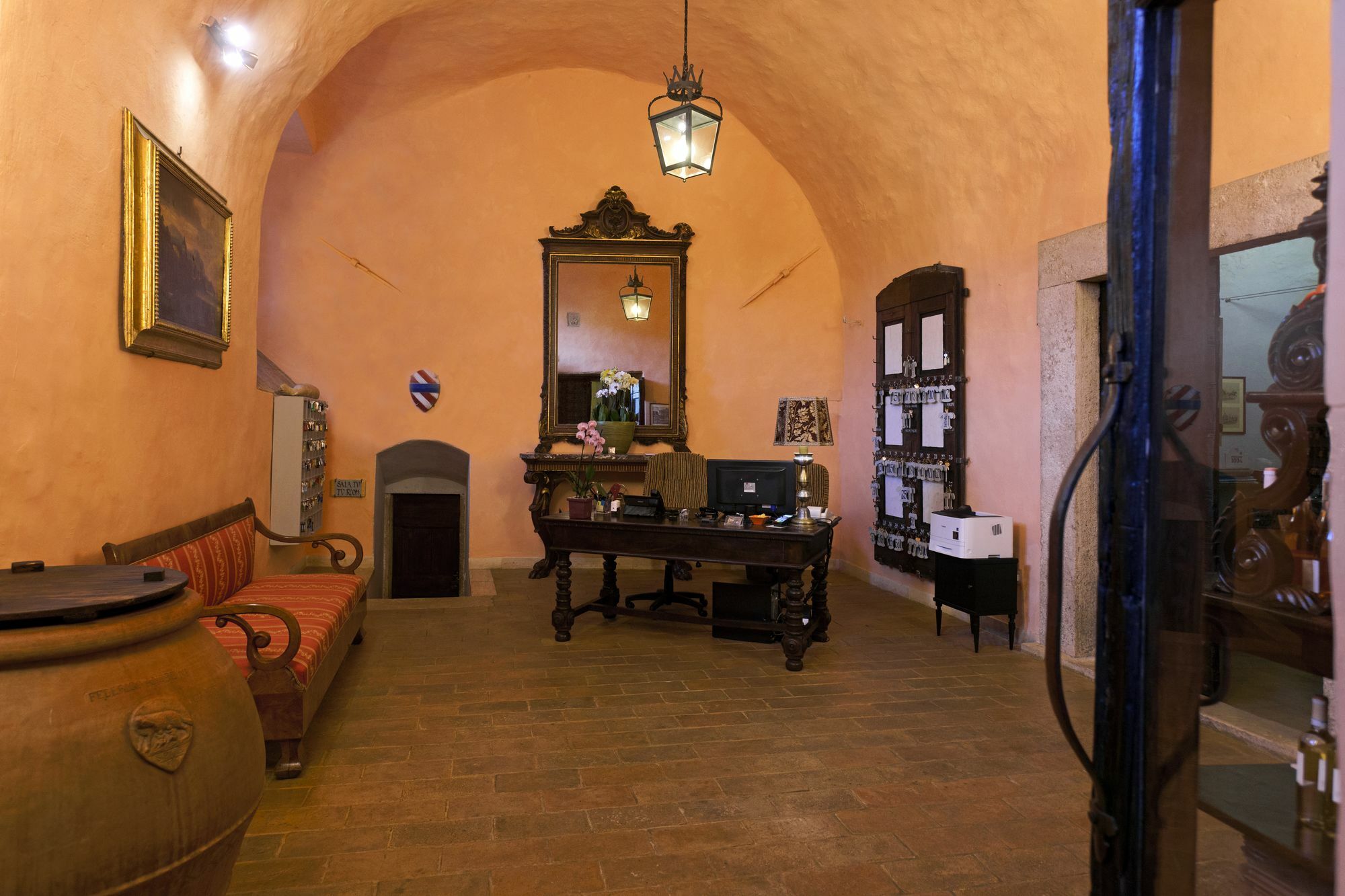 オルヴィエート Castello Di Titignanoヴィラ エクステリア 写真